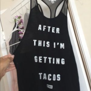 PINK workout tank top from Victoria’s Secret